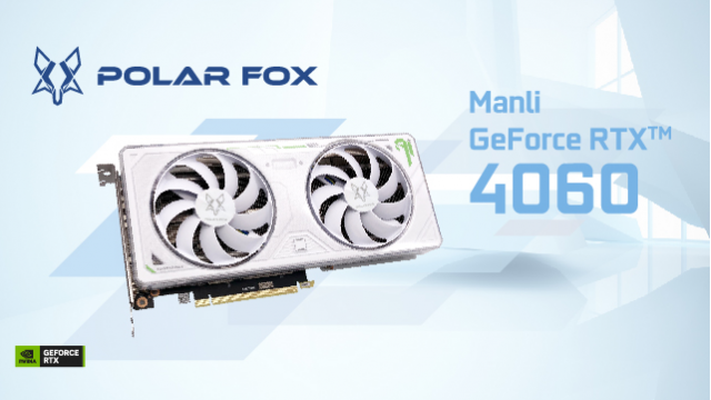 Manli GeForce RTX™ 4060 8GB Released